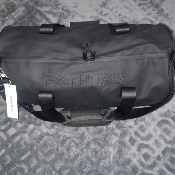 FOG Essentials Charcoal Duffel Bag - Picture 1 of 9